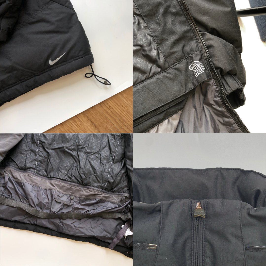 Nike ACG Vintage Black Down Puffer Jacket Large
