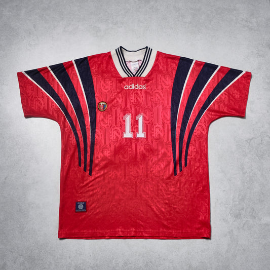 1996/97 Norway Home Shirt Adidas Solskjaer (XL)