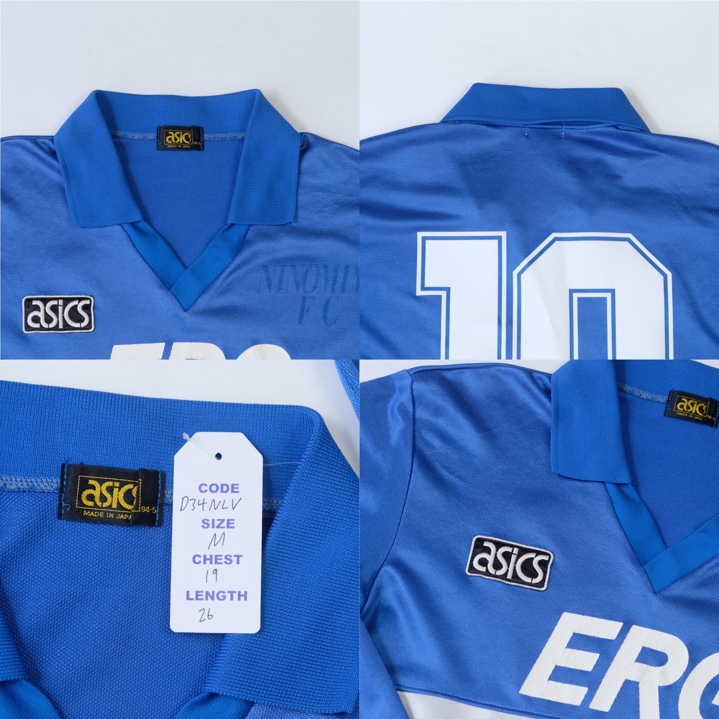 1993/94 Sampdoria Home Shirt Asics (M)