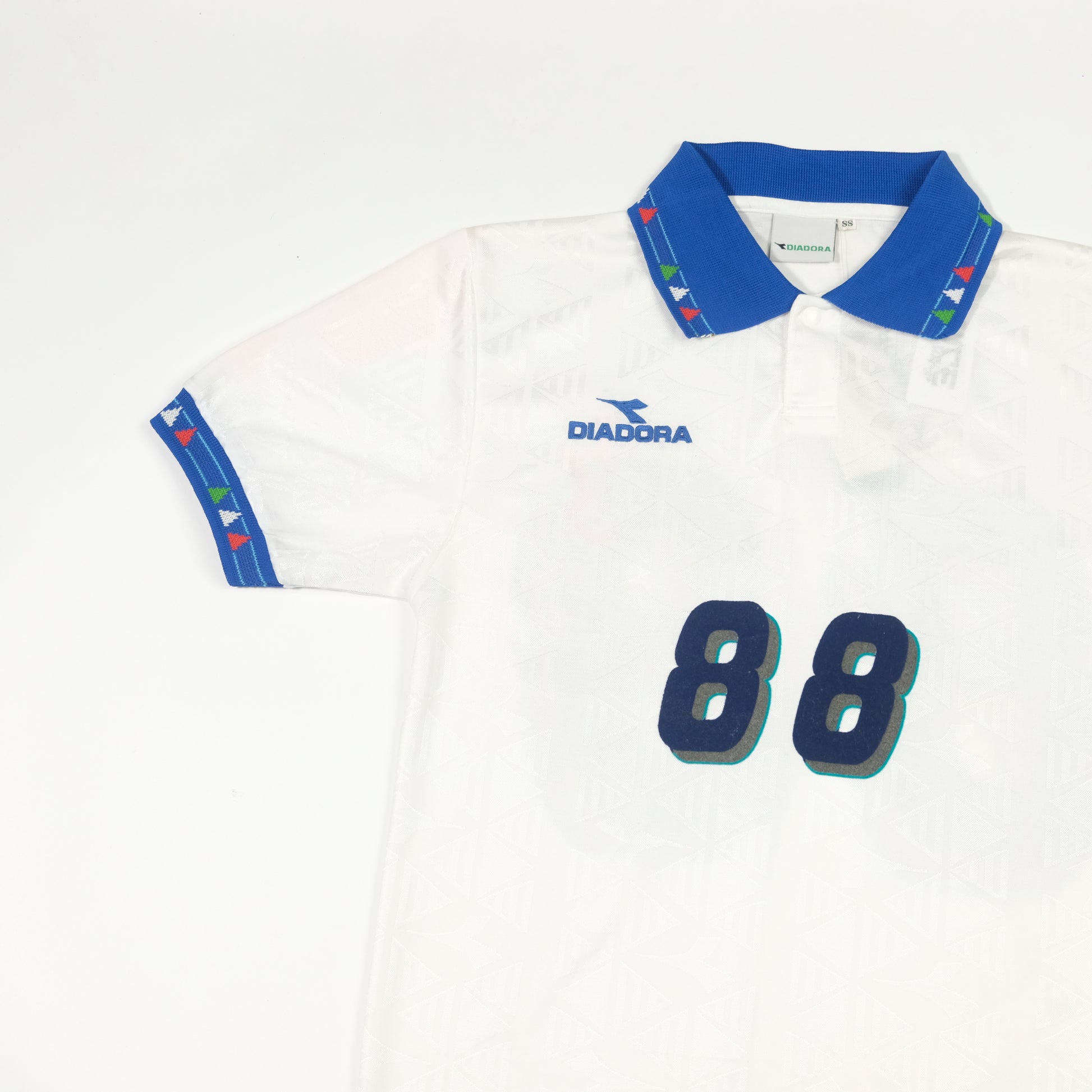 1994 Italy Away Shirt Diadora Template BNWT (XS)