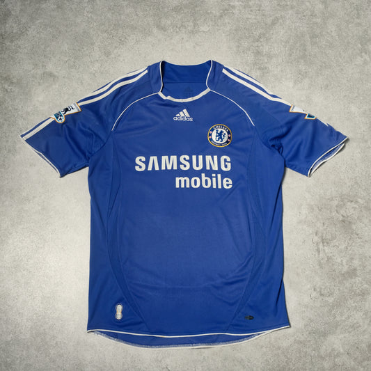 2006/08 Chelsea Home Shirt Adidas Drogba (L)