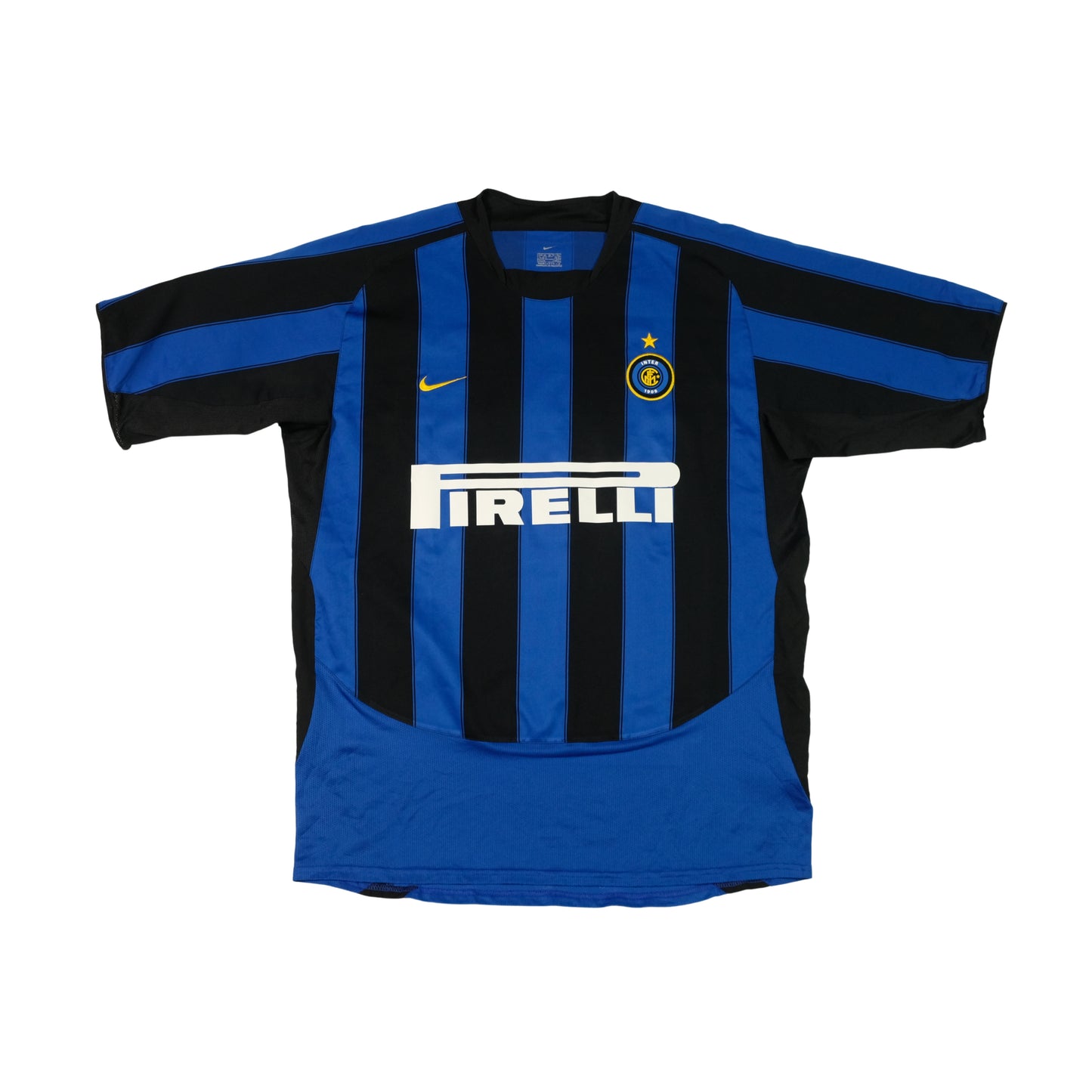 Inter Milan Italy Adriano Nike Original 2003/2004 Home Football Shirt XL