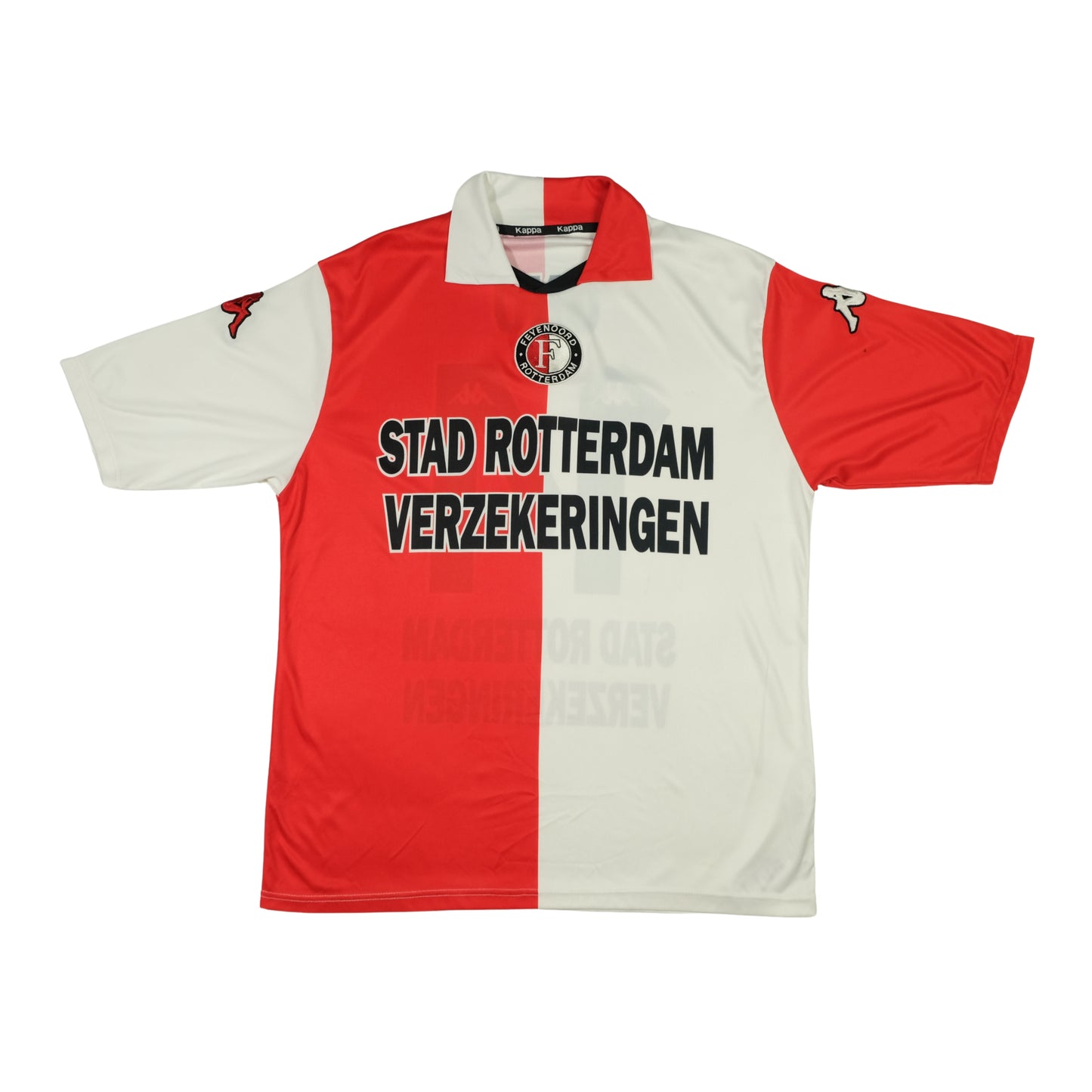 Feyenoord Ono 14 Original Kappa 2001/2002 Home Vintage Football Shirt Medium