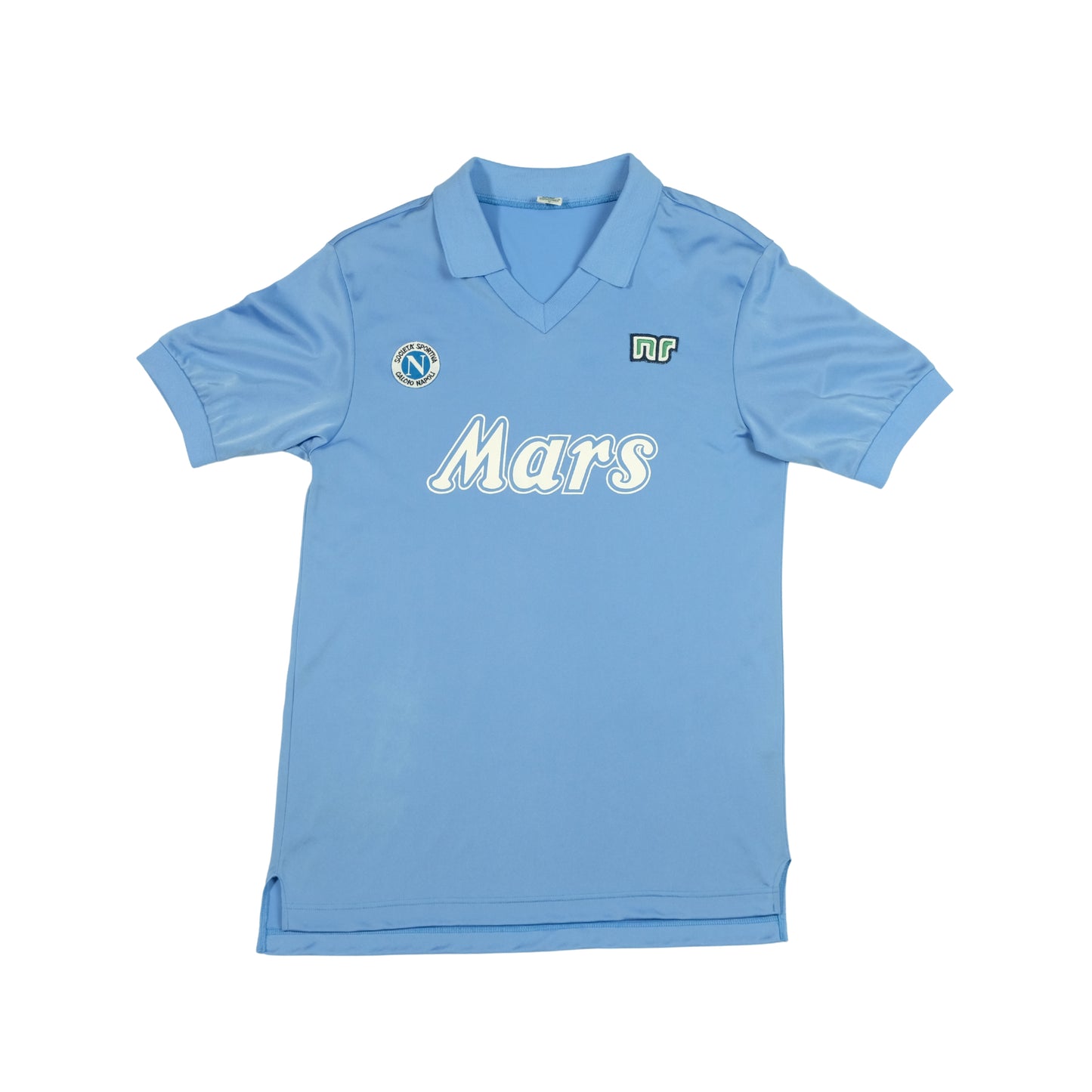 Napoli Italy Original 1988/1989 Ennerre Jaspo Home Football Shirt Medium