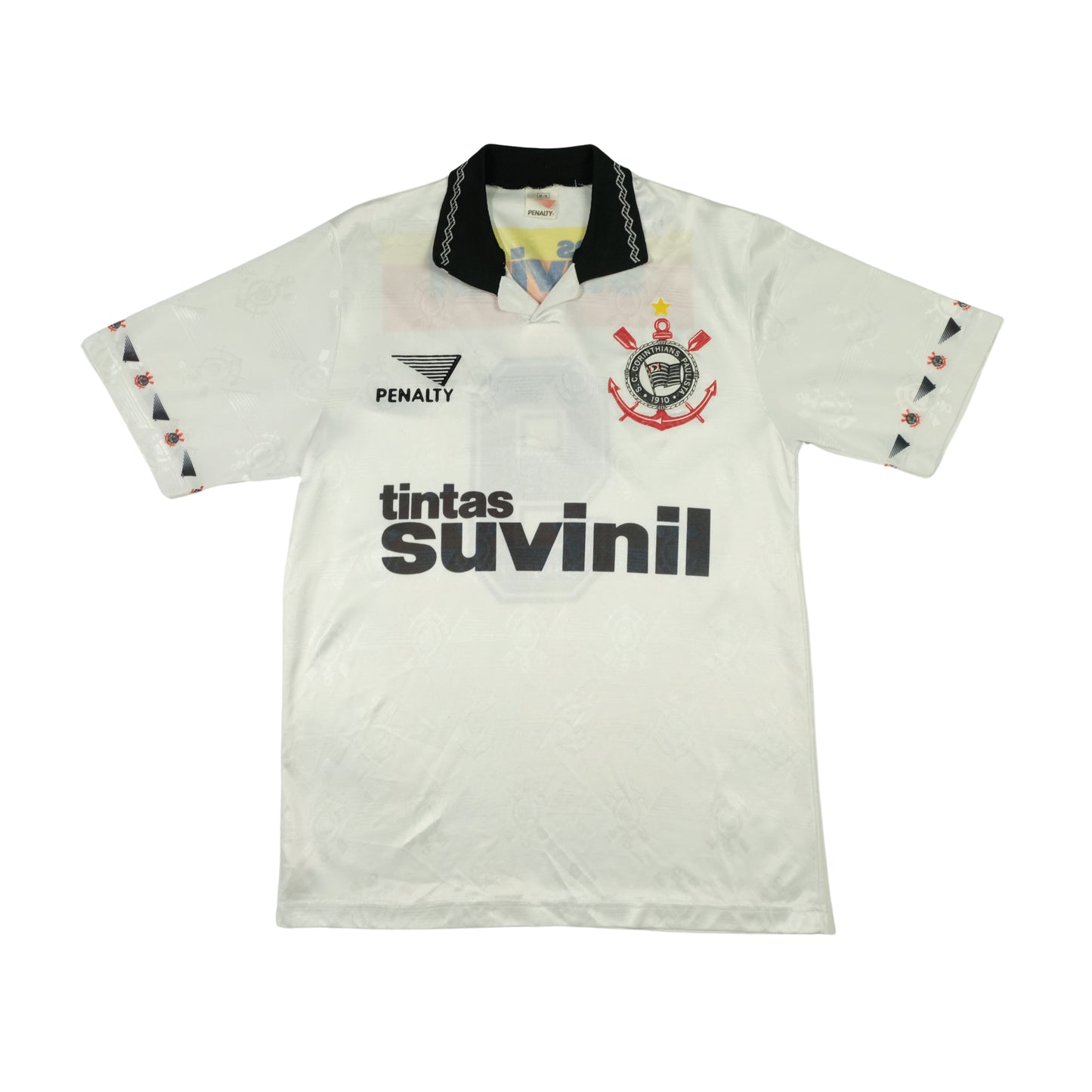 Corinthians (Brazil) Penalty Original 1995 Home Football Shirt Medium