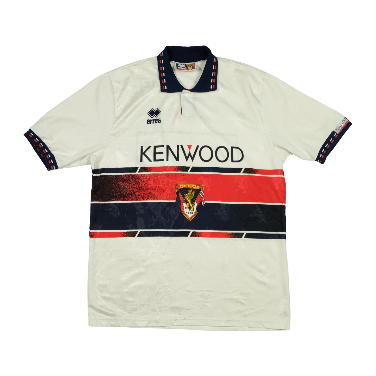 Genoa Errea Italy Original 1994/1995 Away Vintage Football Shirt Large