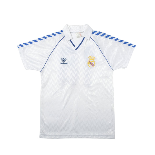 1986/88 Real Madrid Away Shirt Hummel (M)