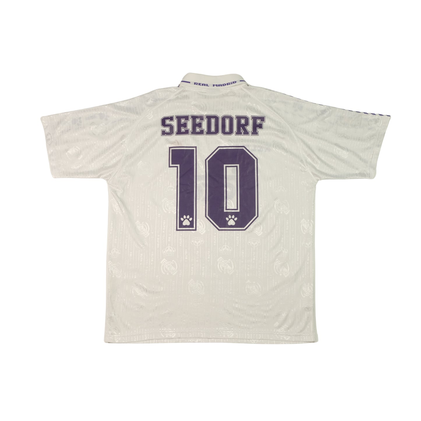 1996/1997 Real Madrid Seedorf Home Shirt Kelme