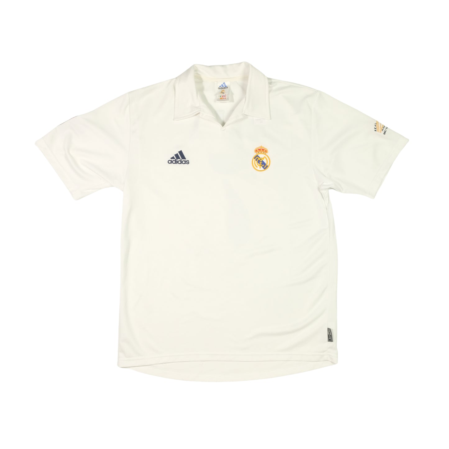 Real Madrid Original Raul 2001/2002 Adidas Centenary Home Football Shirt (M/L)