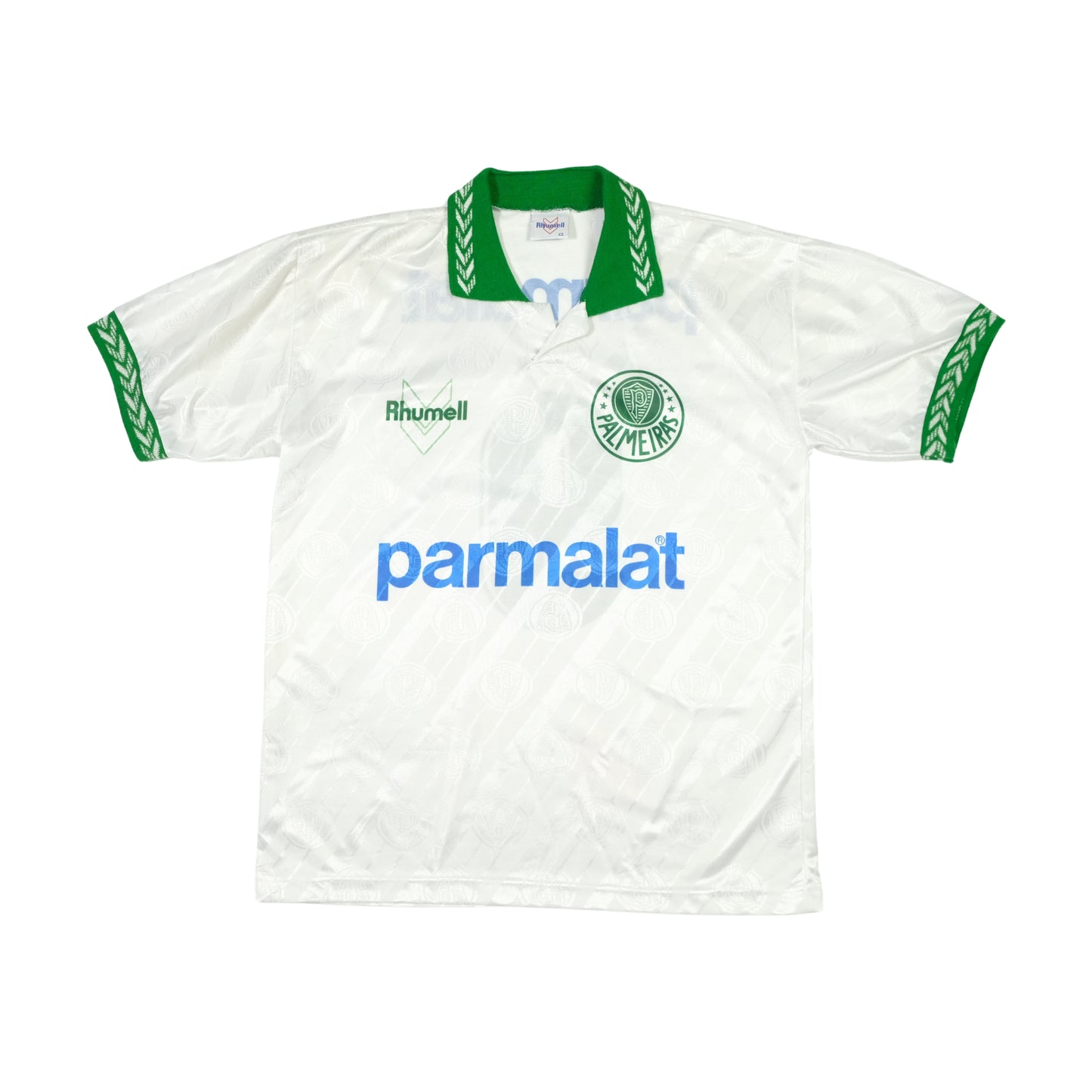 Palmeiras (Brazil) Rhummel Parmalat Original 1994/95 Away Football Shirt Large