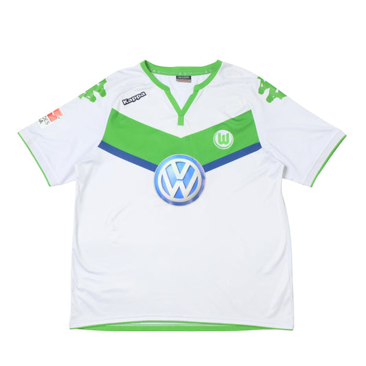 2015/16 Wolfsburg Home Shirt Kappa Bendtner (L/XL)