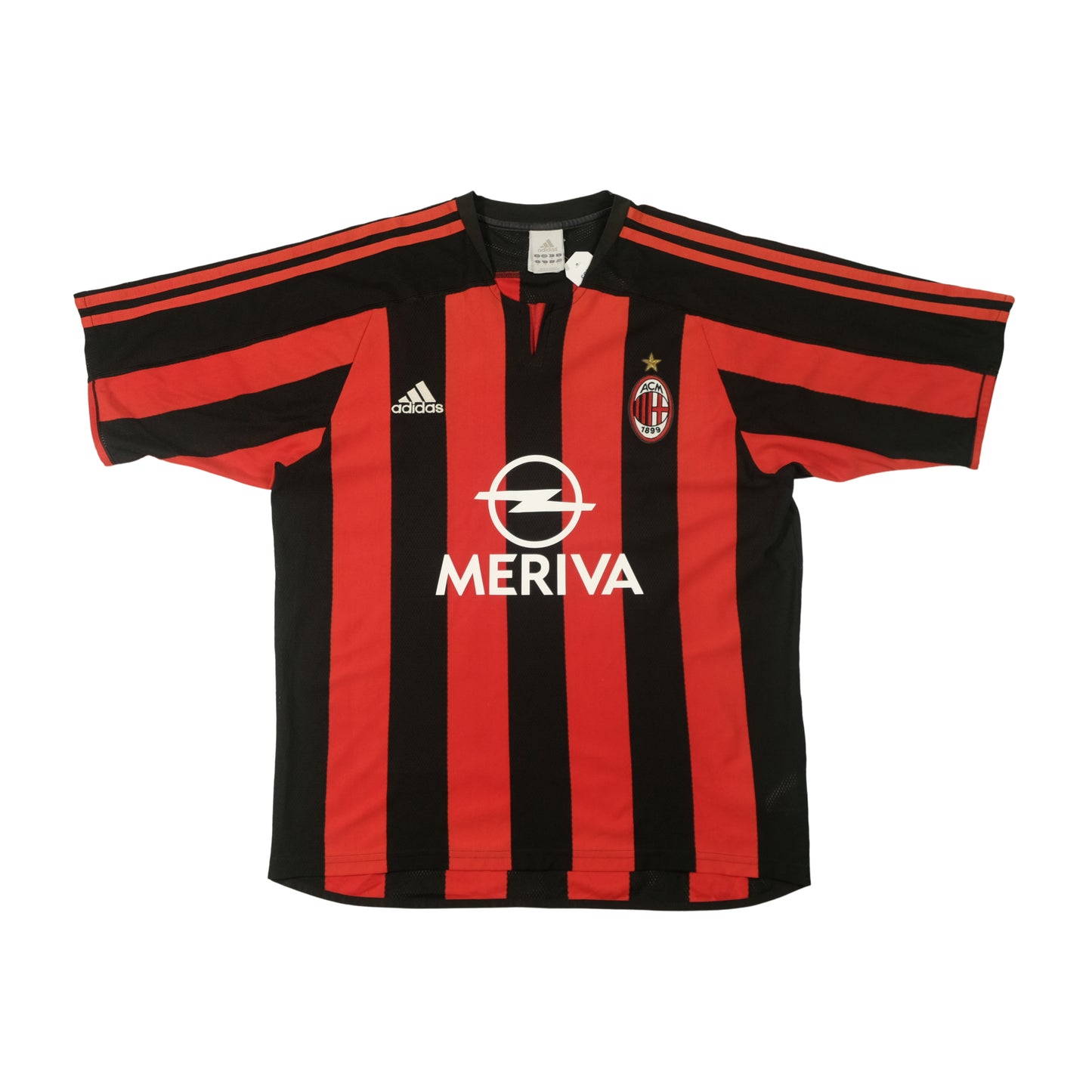 2003/2004 AC Milan Kaka Home Shirt Adidas (M)