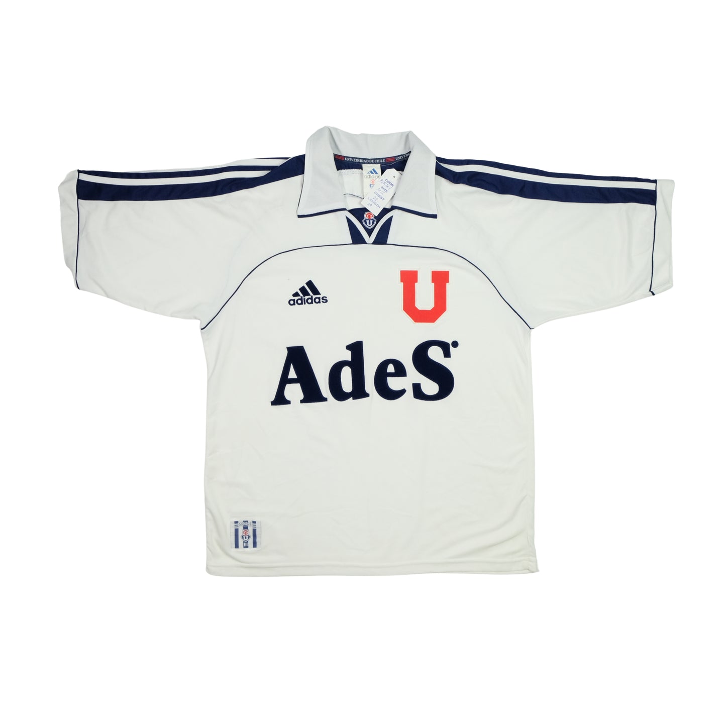 Club Universidad de Chile Vintage Adidas 1998 Football Shirt Medium/Large
