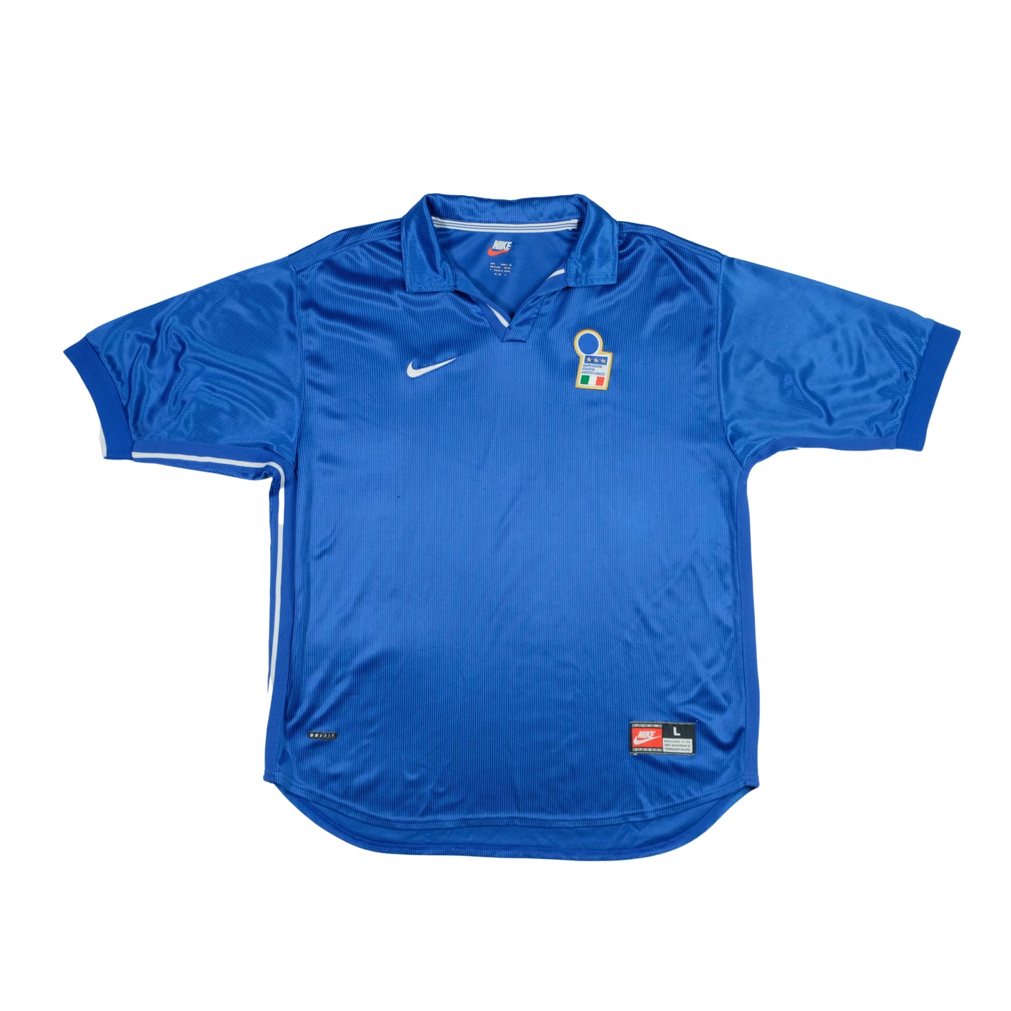 Italy 1997/1998 Nike Original Home Football Shirt Large
