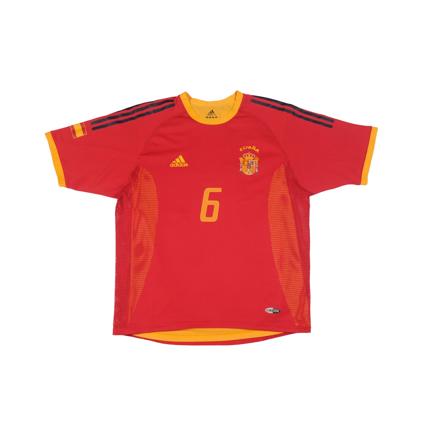 2002/03 Spain Home Shirt Hierro Adidas (M)