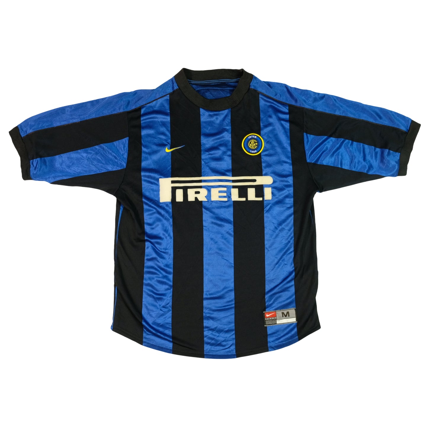 Inter Milan Nike Original 1999/2000 Home Football Shirt Medium