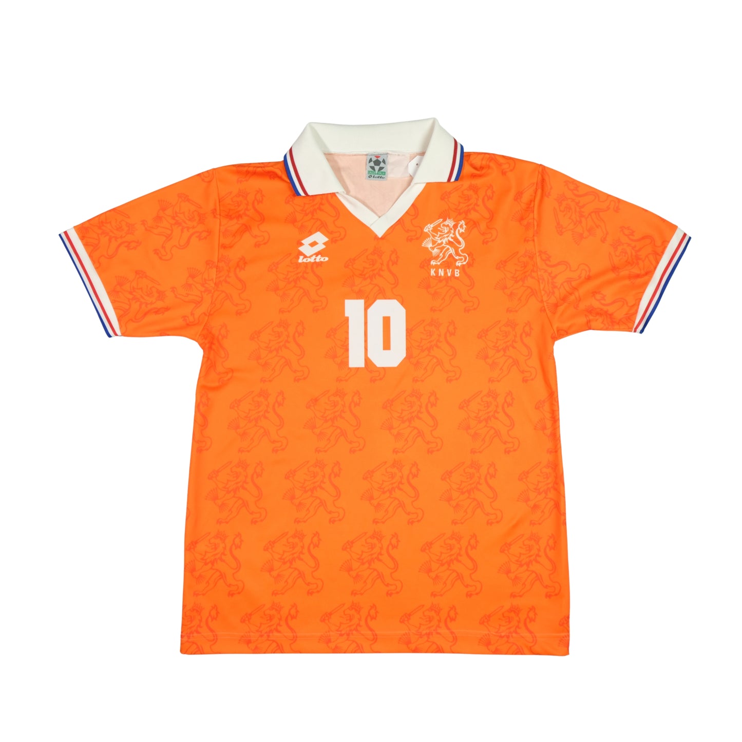 Holland/Netherlands Bergkamp 1994/1995 Original Home Football Shirt Lotto Large