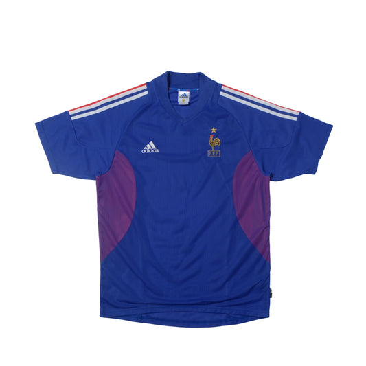 2002/04 France Home Shirt Adidas (M/L)