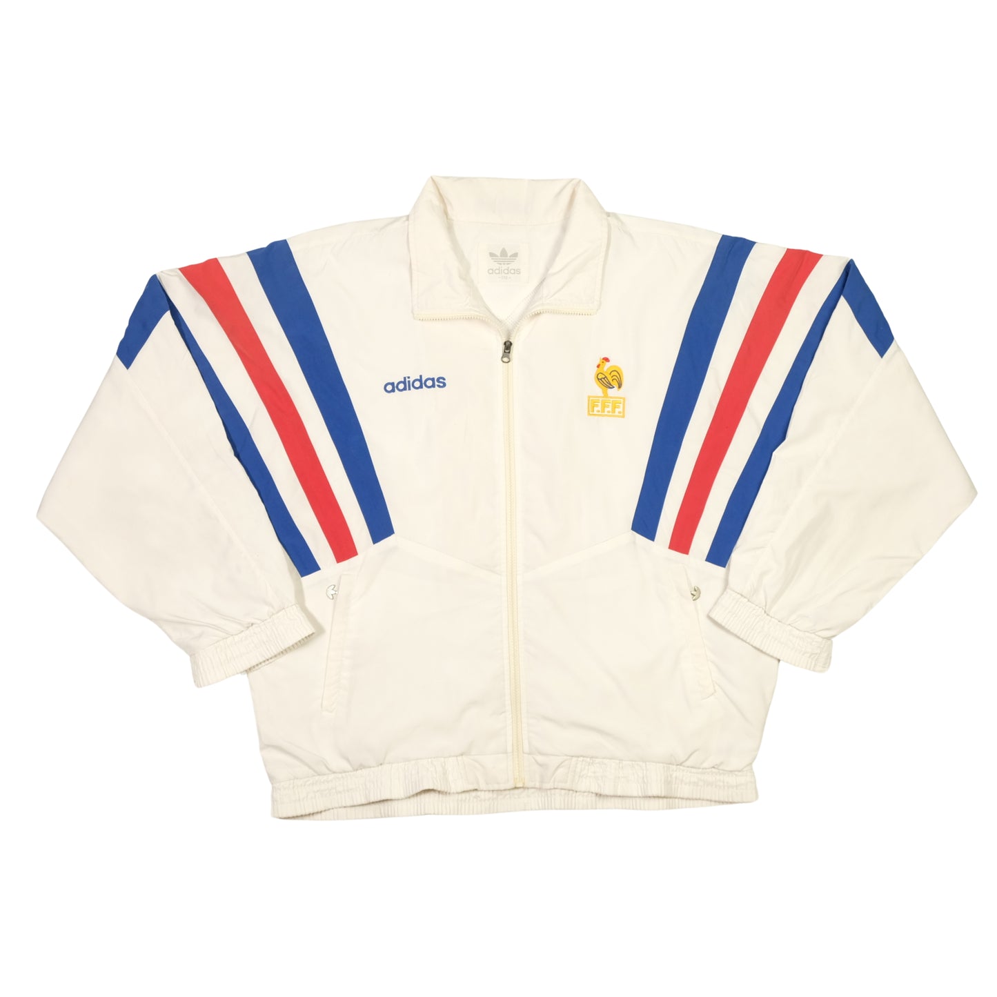 France Original 1996 Football Training Jacket Adidas Large/XL