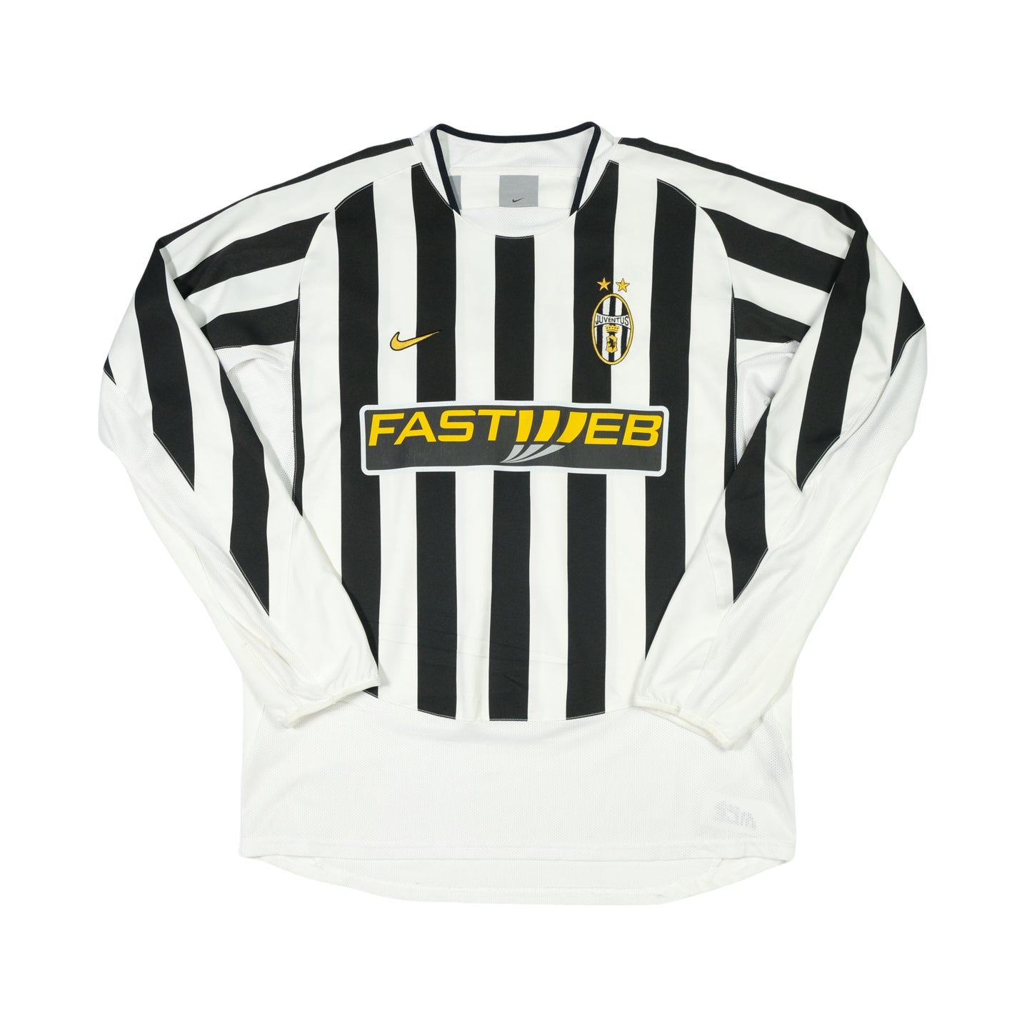 Juventus Italy Nedved Nike Original 2003/2004 Home Vintage Football Shirt Large
