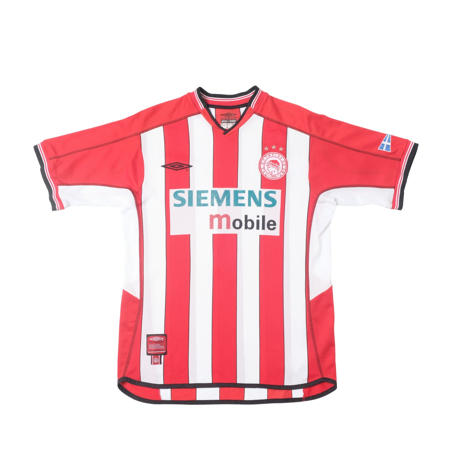 2002/03 Olympiakos Home Shirt Umbro Karembeu (M)