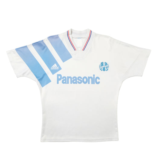 1991/92 Olympique Marseille Home Shirt Adidas (M/L)