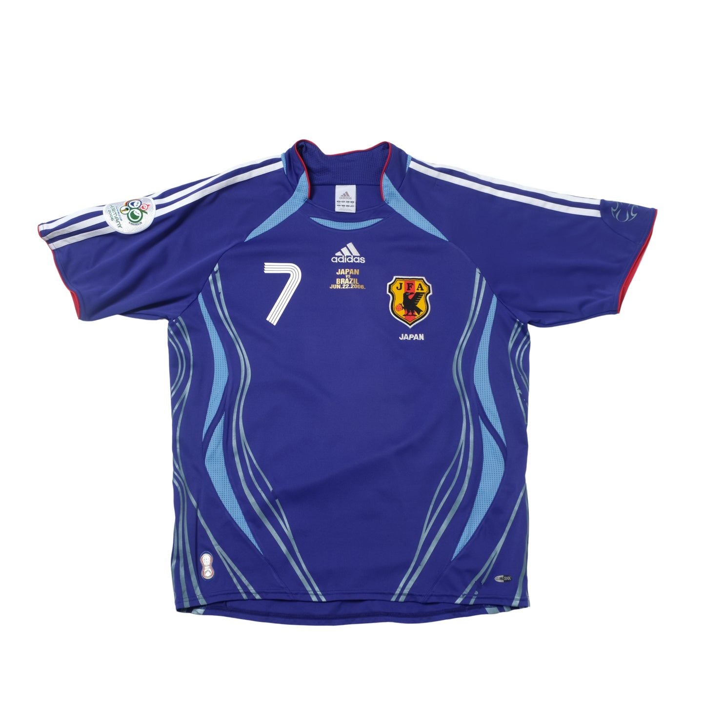 2006/07 Japan Home Shirt Adidas Nakata (L)