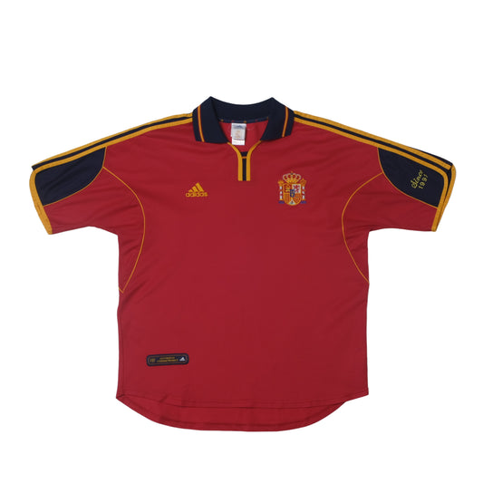 1999/02 Spain Home Shirt Adidas (L)