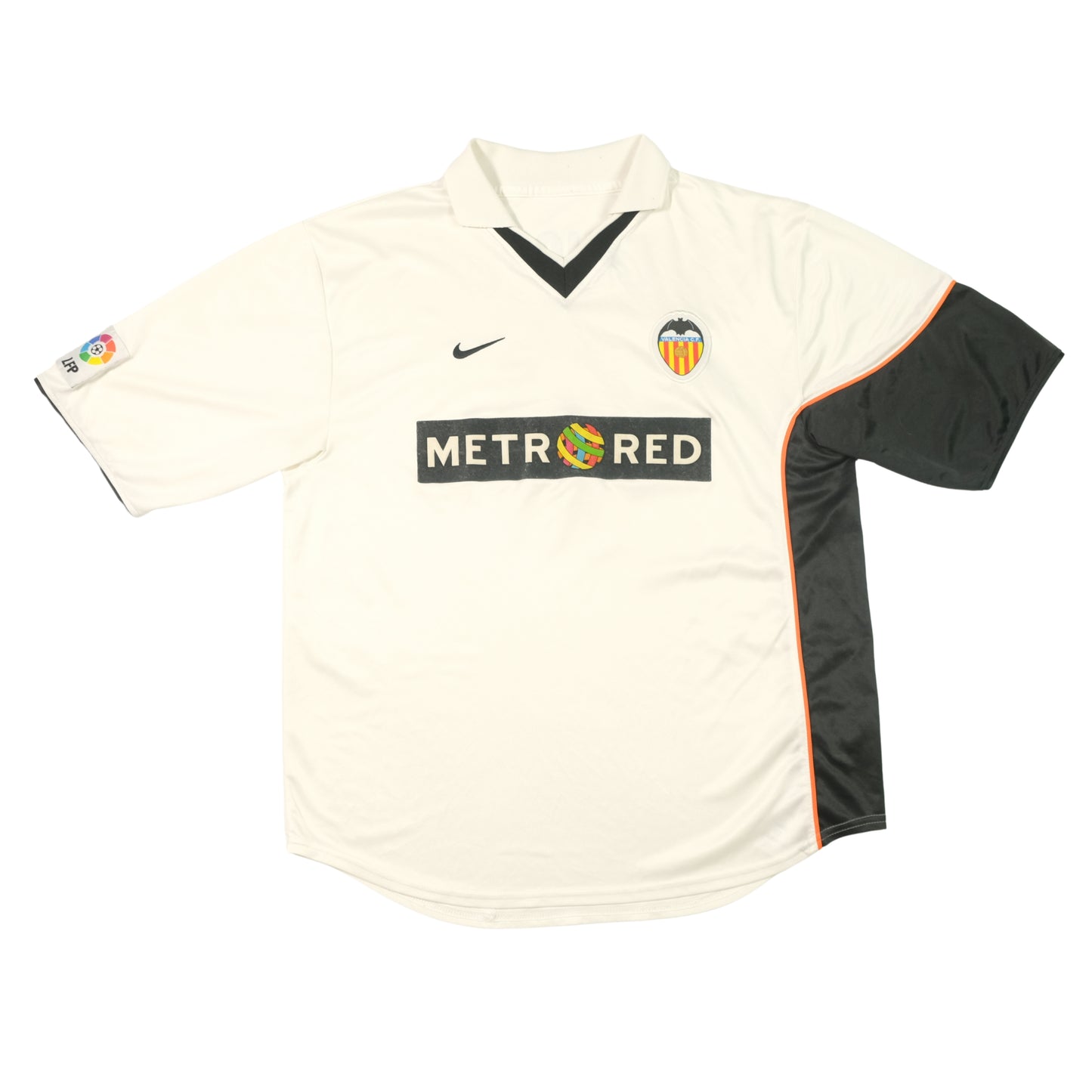 Valencia Zahovic 2001/2002 Nike Original Home Football Shirt (L)