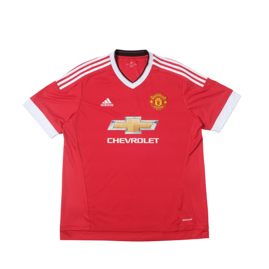 2015/16 Manchester United Home Shirt Adidas (XL)