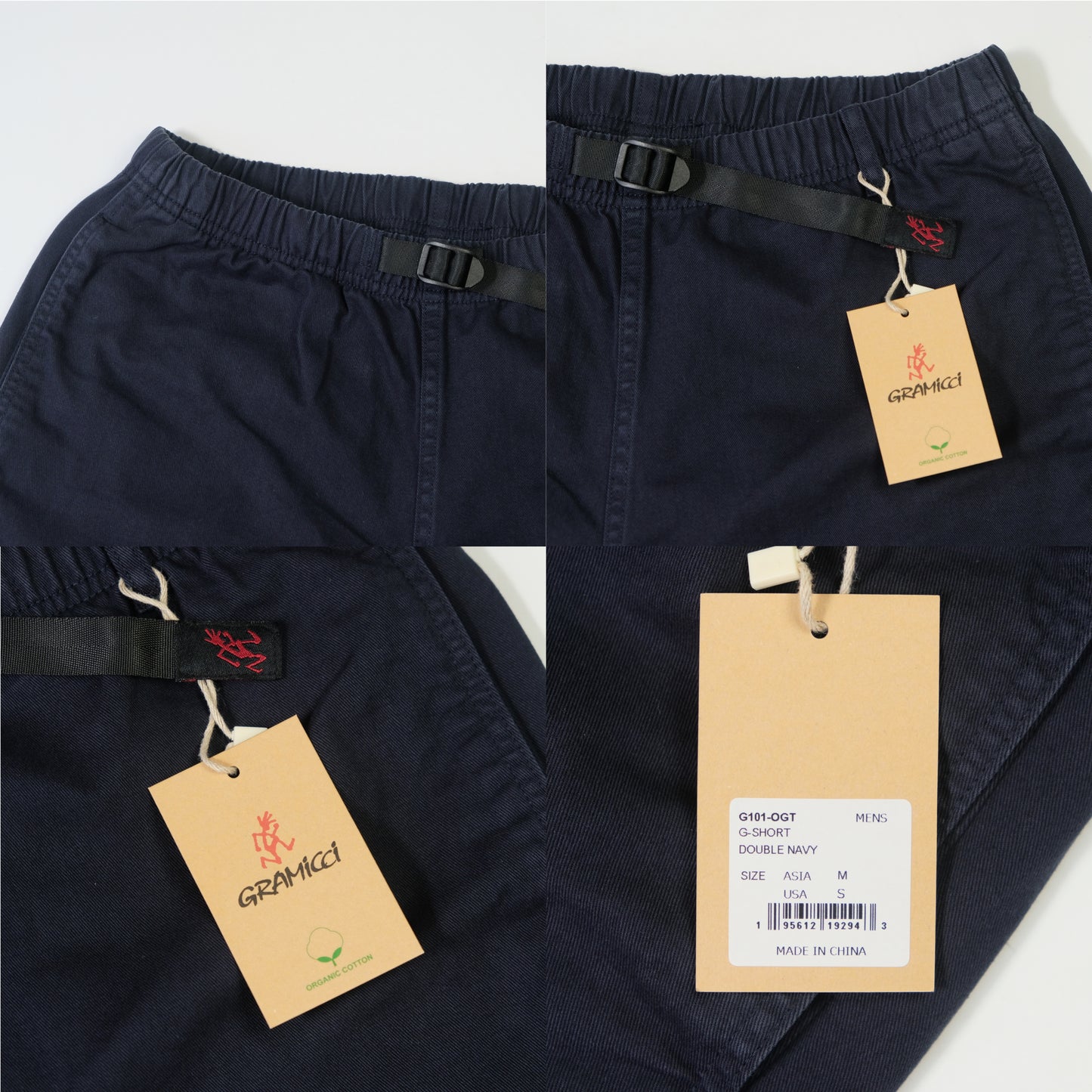 Gramicci G-Shorts Double Navy BNWT Asia Medium US Small