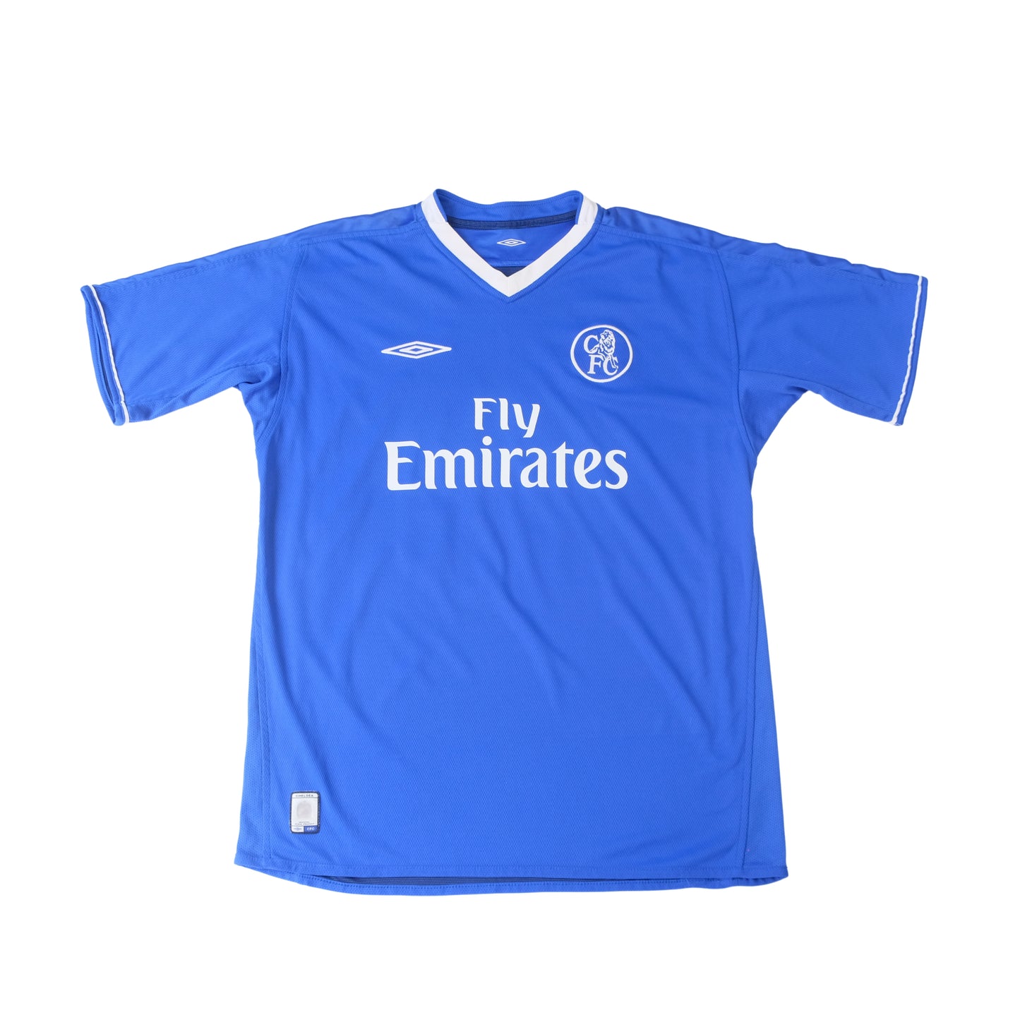 2003/05 Chelsea Home Shirt Umbro Zola (L)