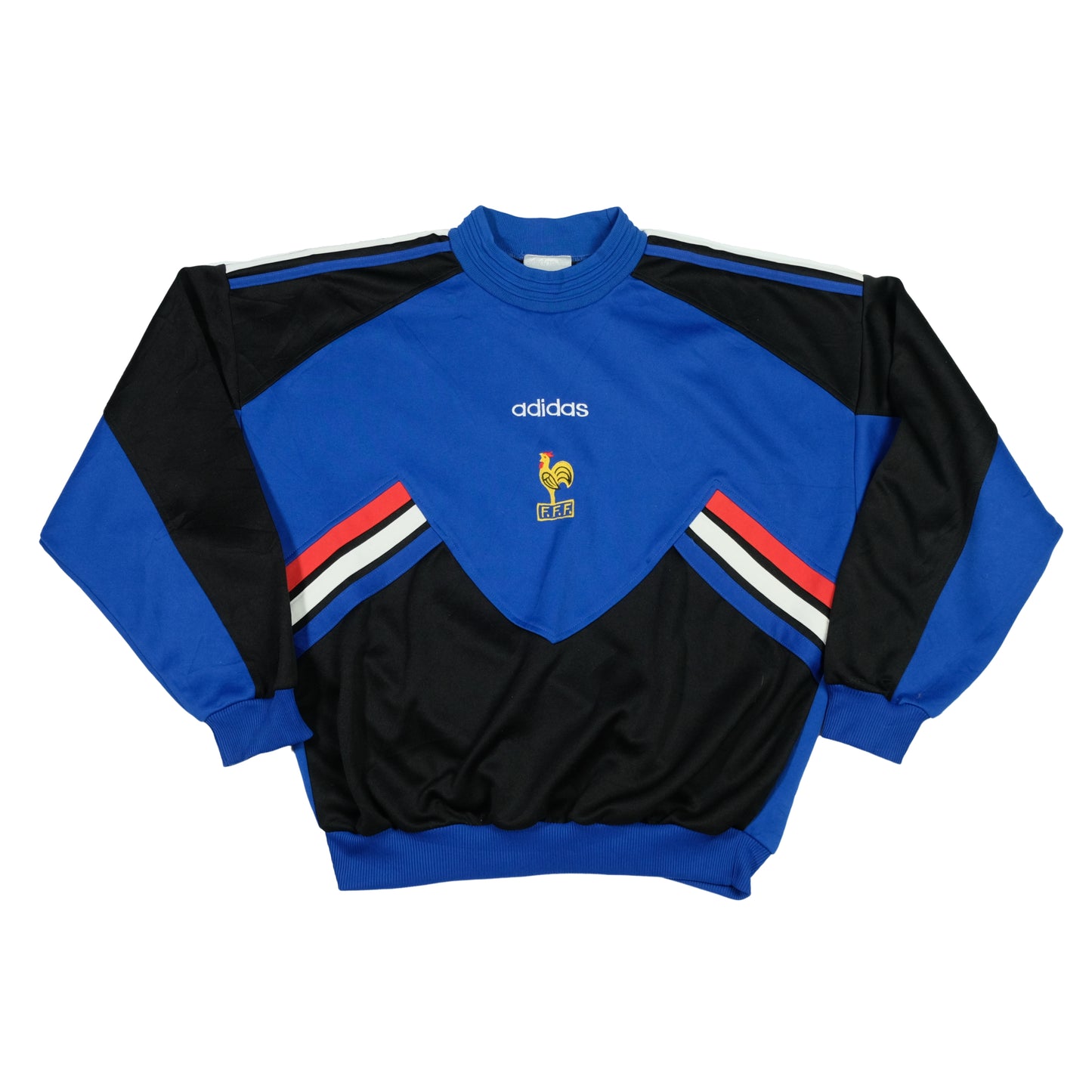 France Adidas 1990s Vintage Football Sweatshirt Large
