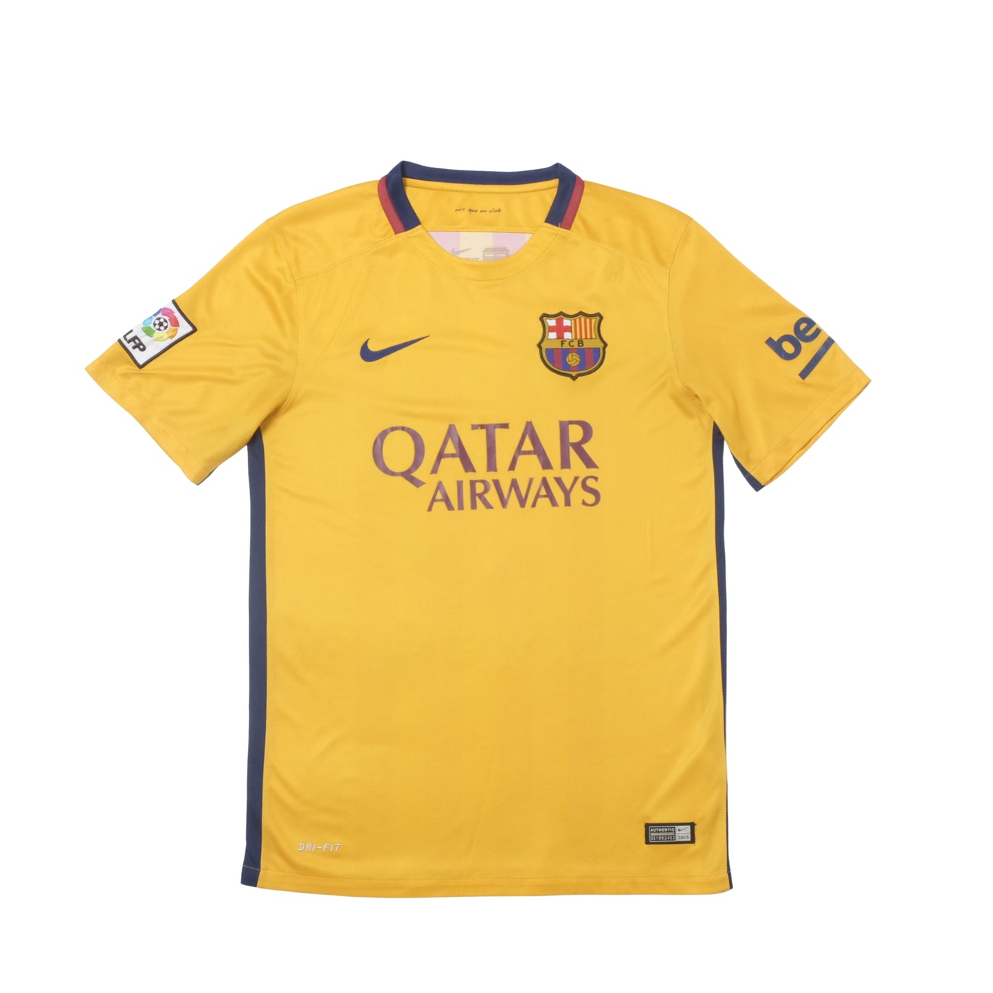 2015/16 Barcelona Away Shirt Messi Nike (S/M)