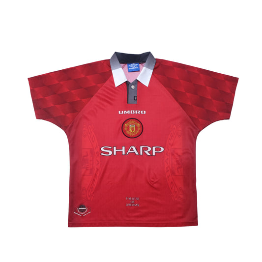 1996/98 Manchester United Home Shirt Umbro (L)