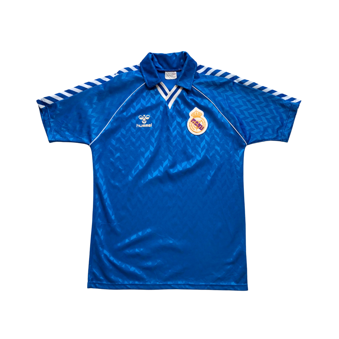 Real Madrid Original 1988/1989 Hummel Away Football Shirt Small/Medium