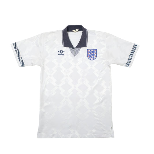 1990/92 England Home Shirt Umbro (M)