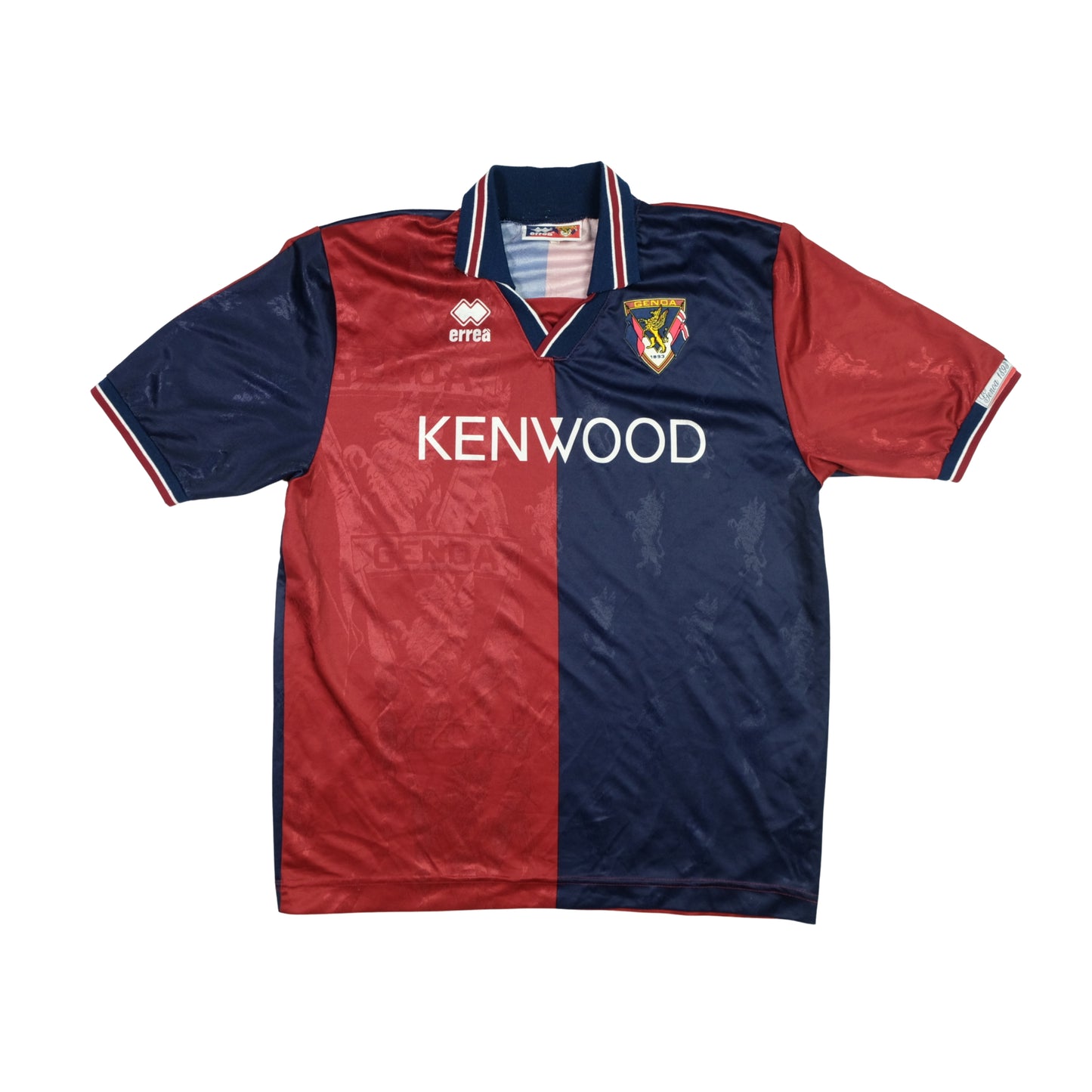 Genoa Errea Italy Original 1994/1995 Home Vintage Football Shirt Large