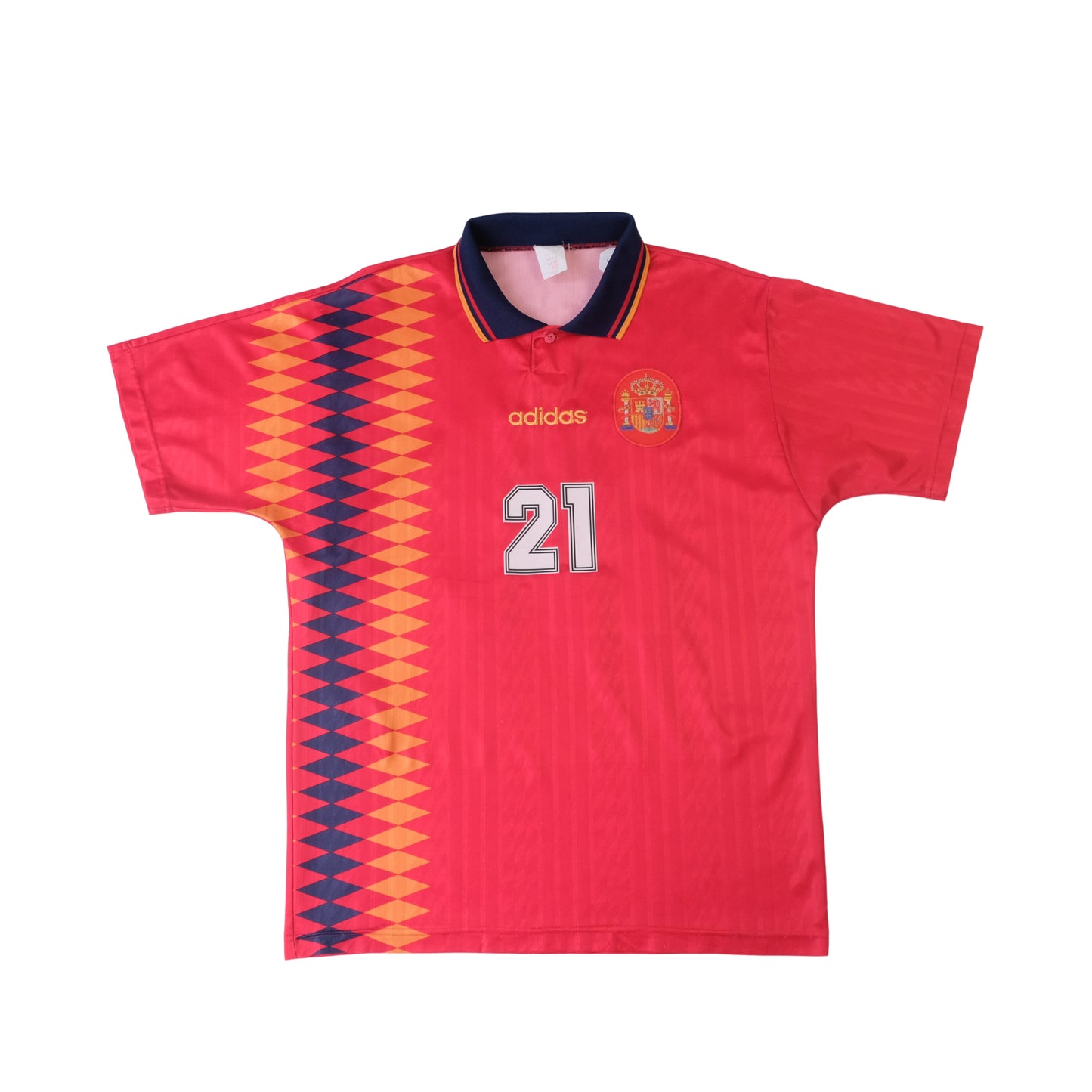 1994/96 Spain Home Shirt Adidas Luis Enrique (L)