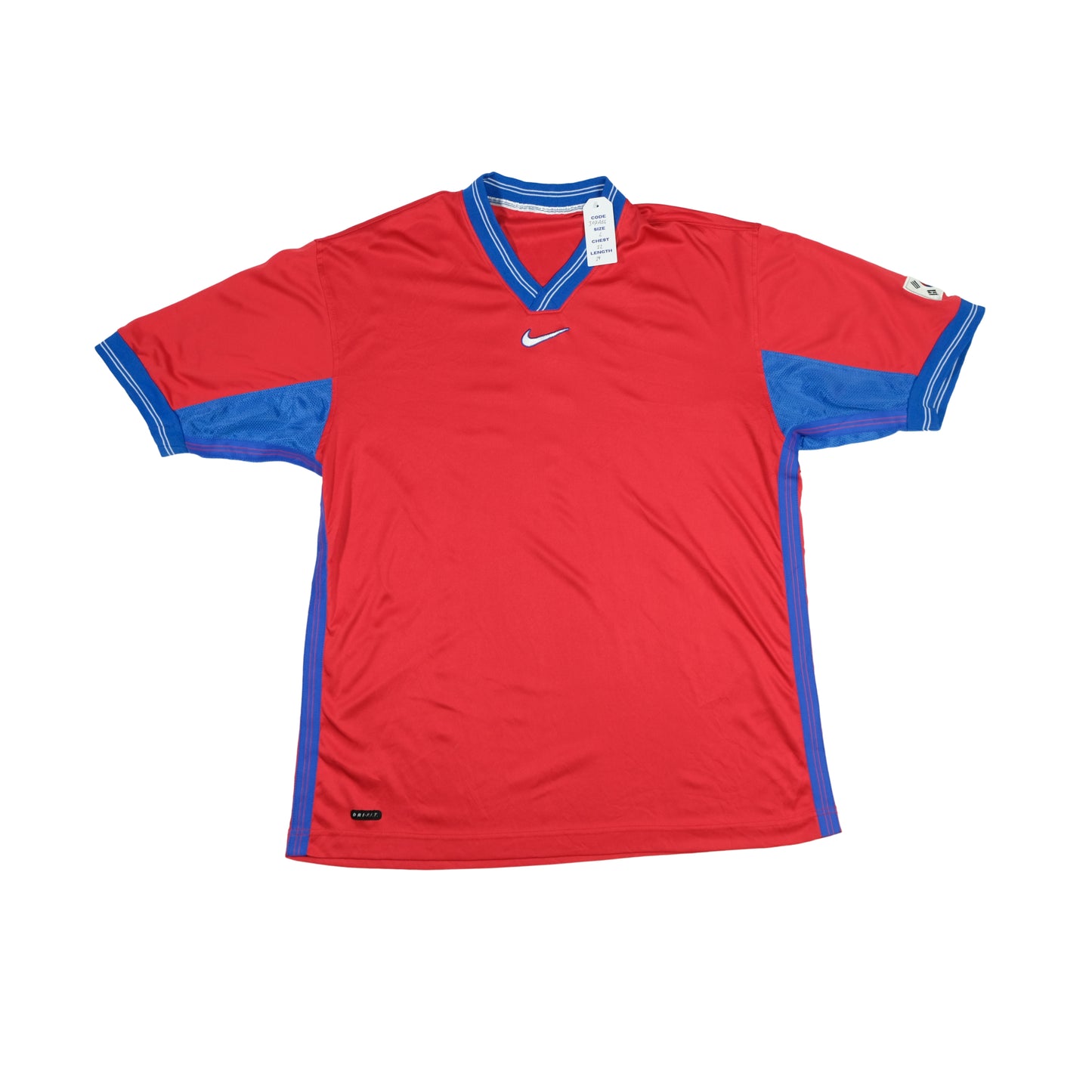 South Korea 1990s Nike Training Football Shirt Large