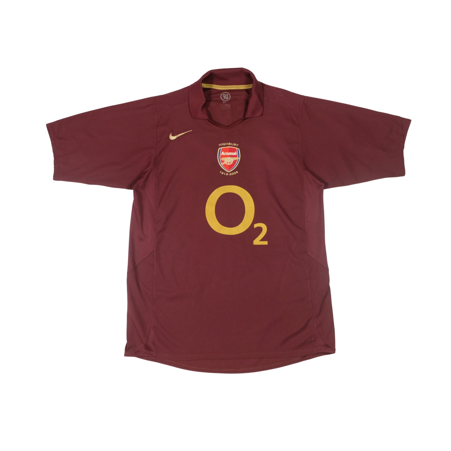 2005/06 Arsenal Away Shirt Highbury Nike Henry