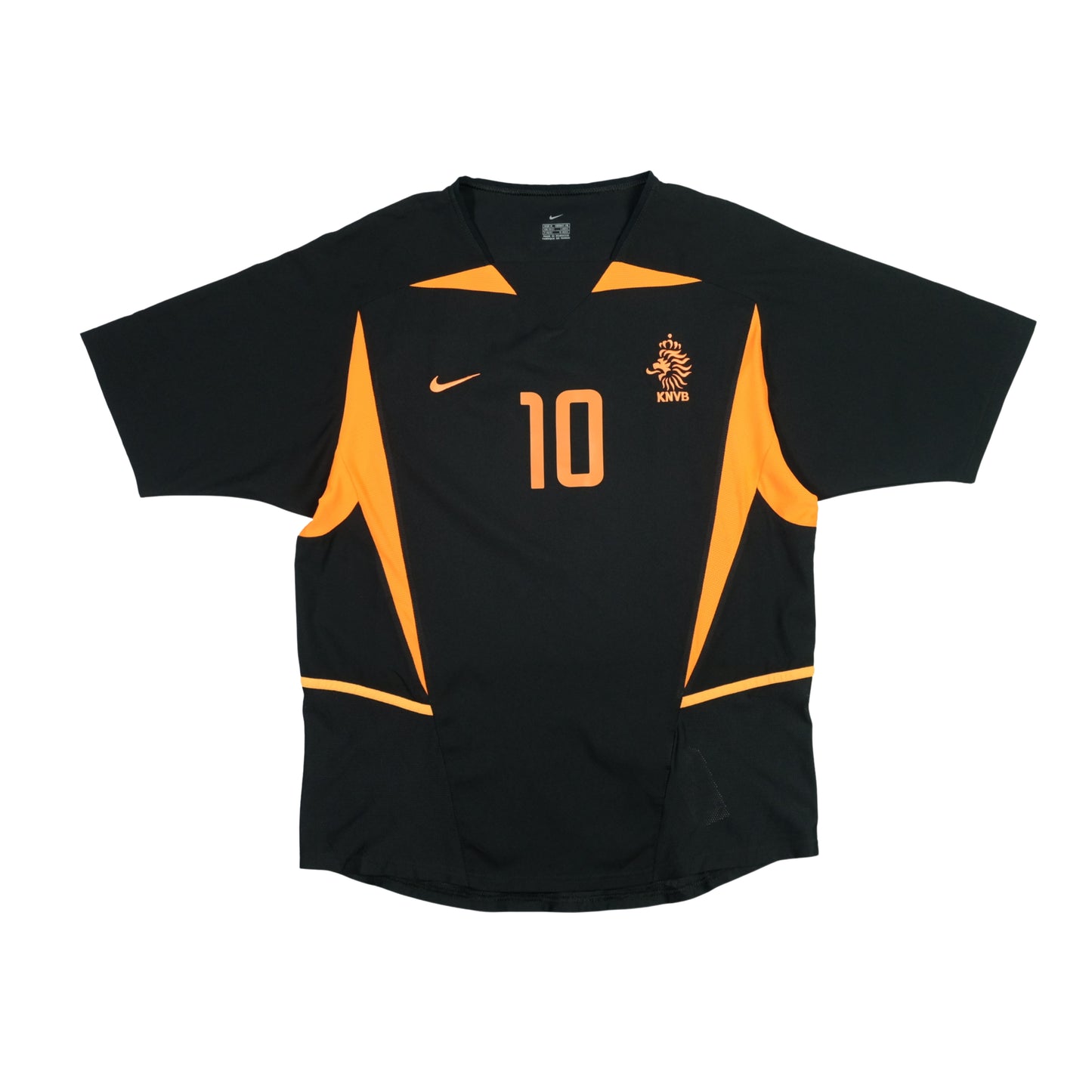 Holland/Netherlands Bergkamp Nike 2002/2004 Original Away Football Shirt Medium