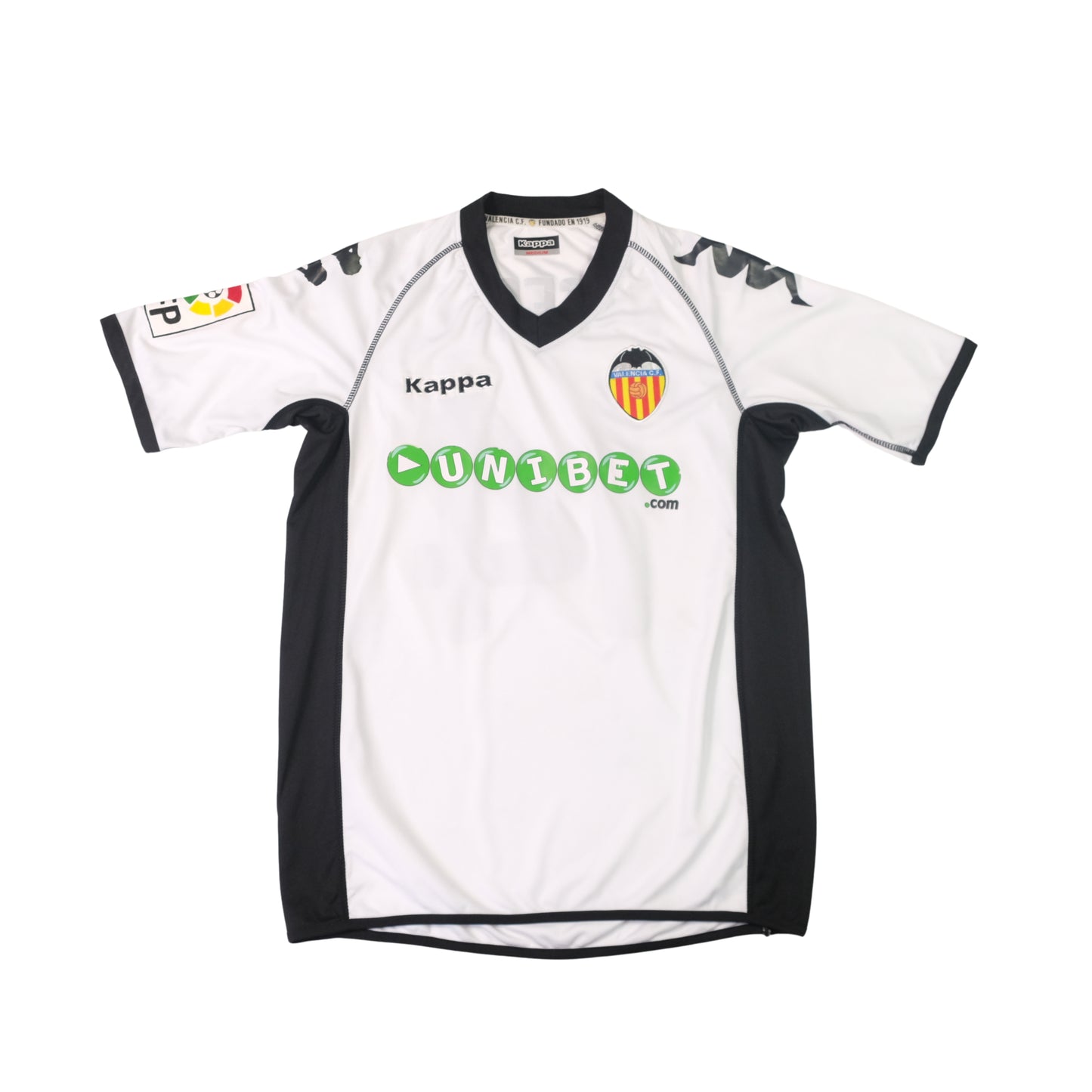 2010/11 Valencia Home Shirt Kappa Vicente (S)