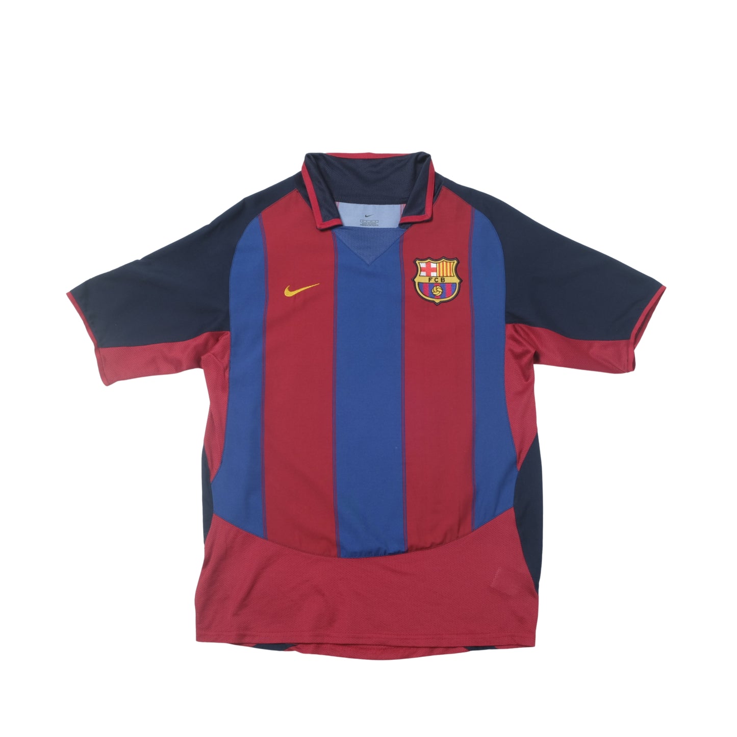 2003/04 Barcelona Home Shirt Nike De Boer (M)