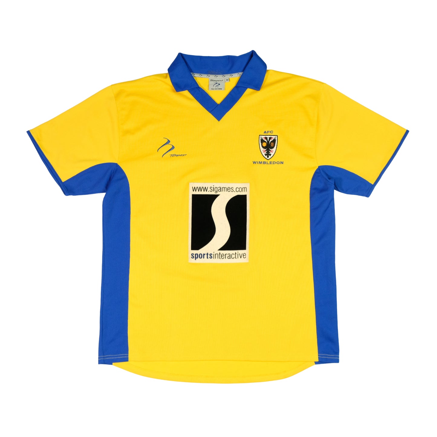 AFC Wimbledon 2002/2003 Topper Original Away Football Shirt Large