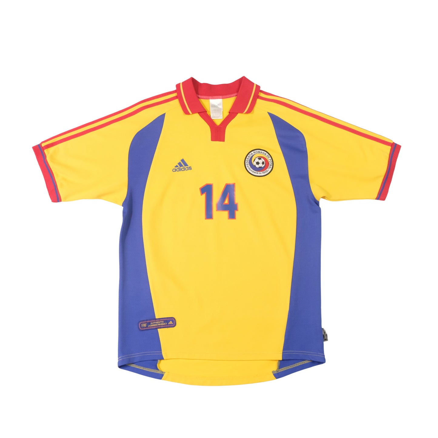 2000/02 Romania Home Shirt Adidas Petre (M)