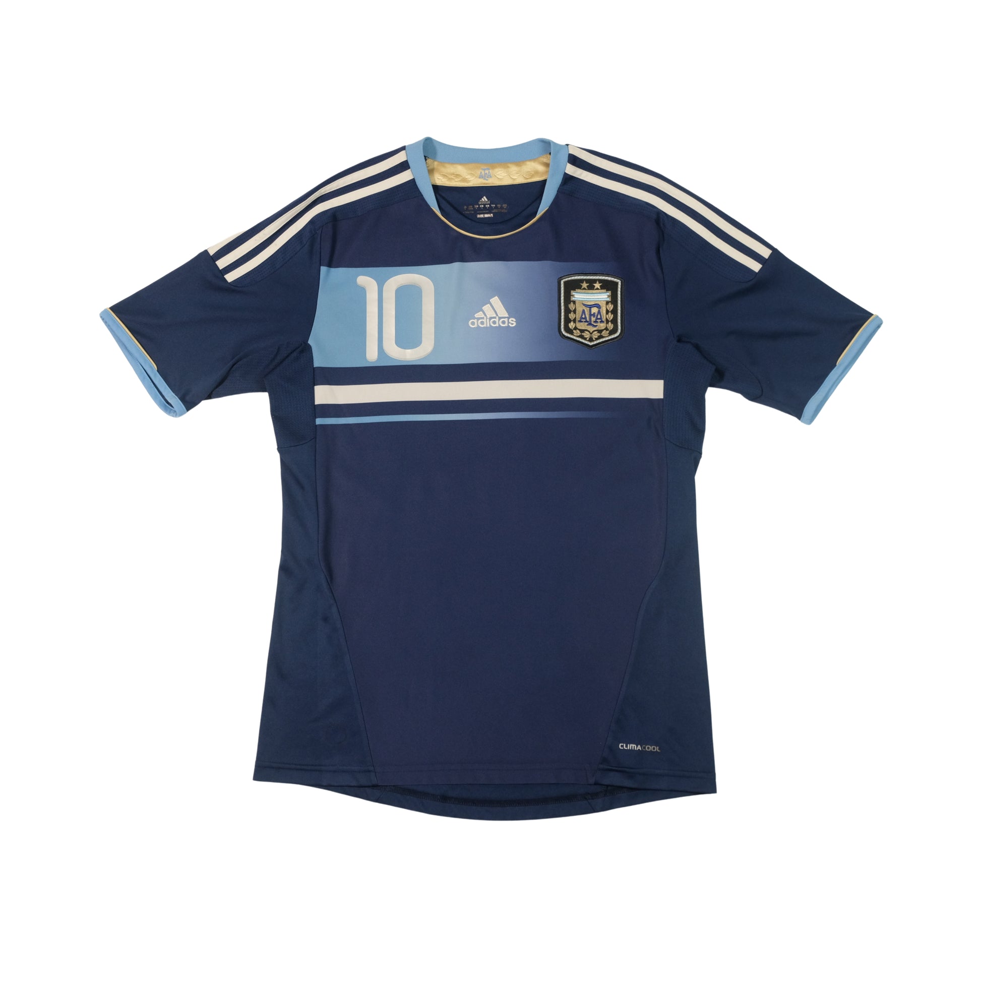 2011/12 Argentina Away Shirt Adidas Messi