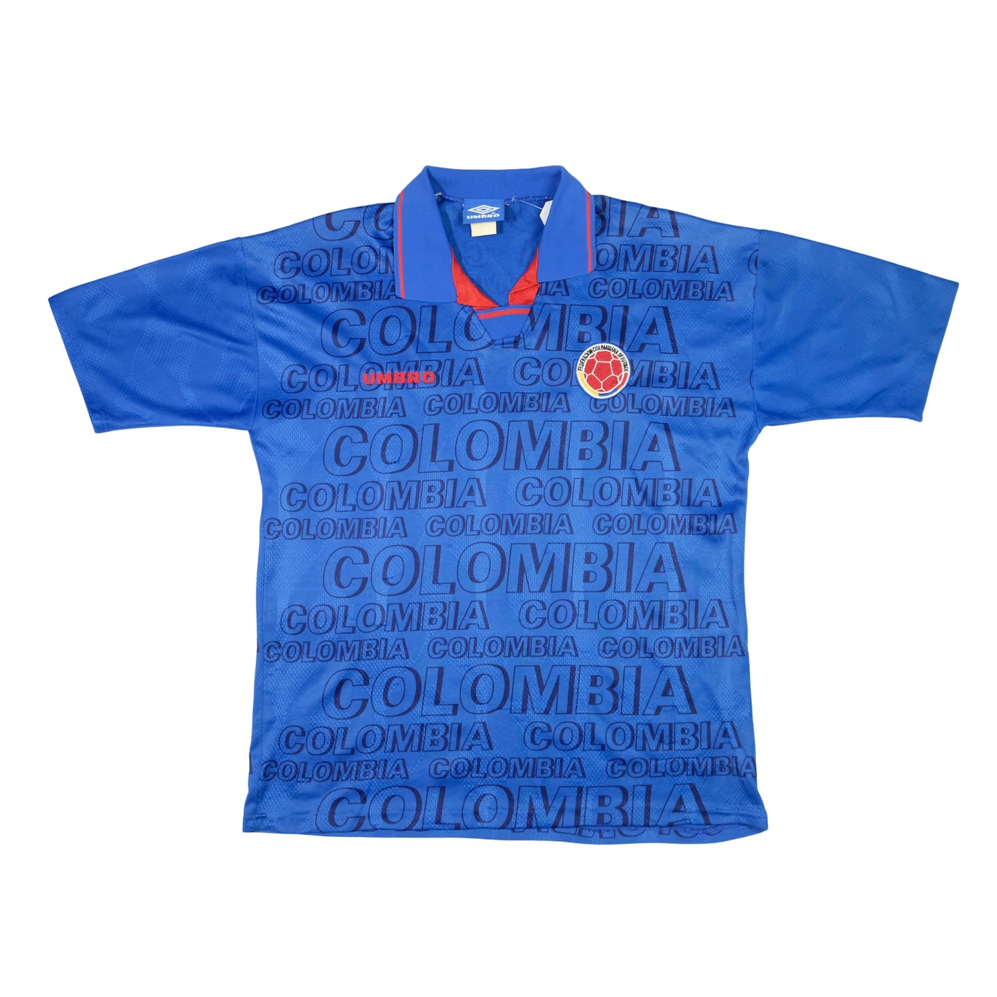 Colombia Umbro 1995/1997 Original Away Football Shirt Large