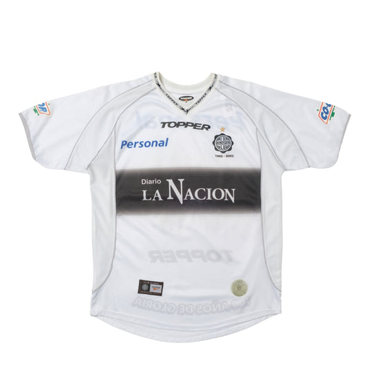 2002 Club Olimpia (Paraguay) Centenary Home Shirt Topper (M)