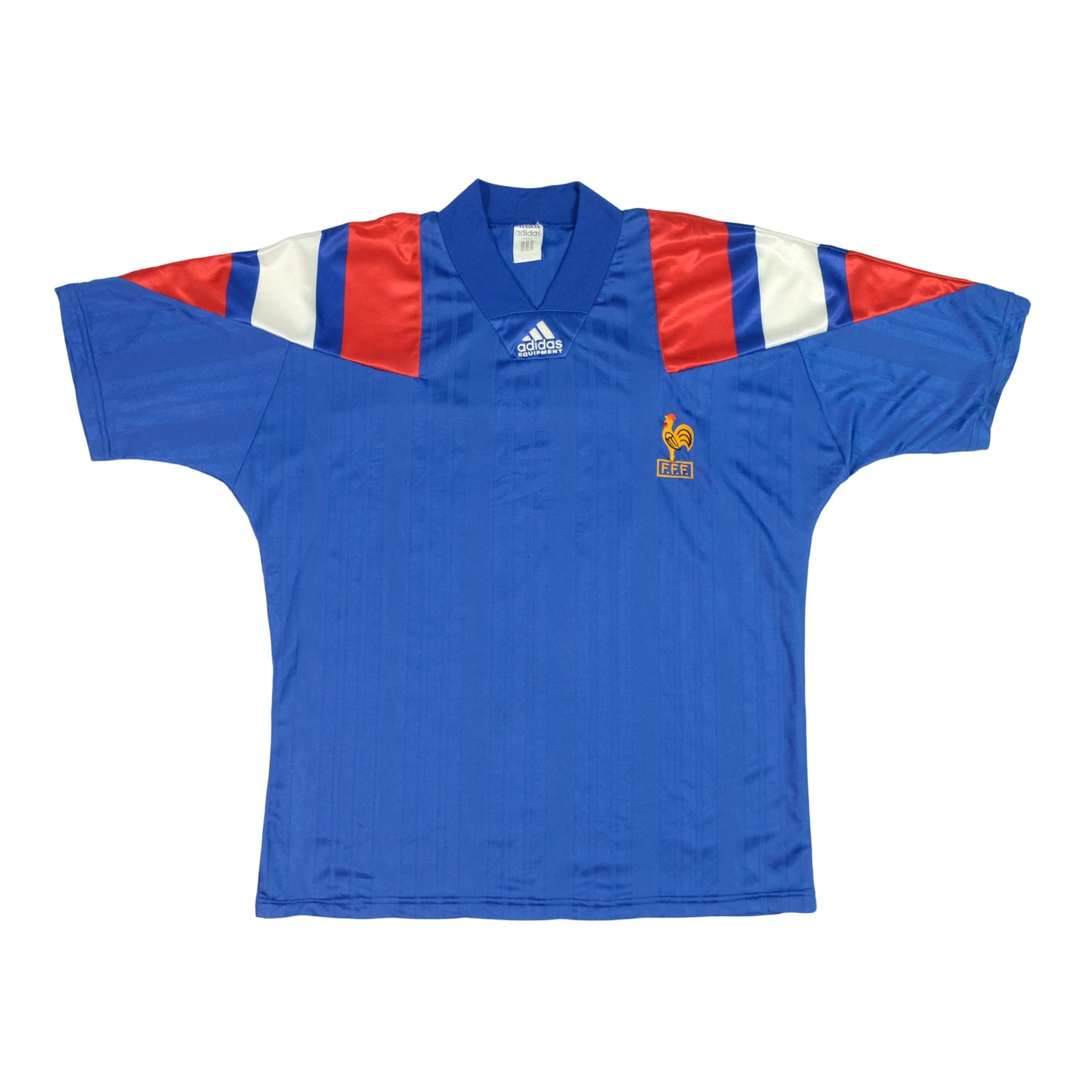 France Original 1992/1994 Adidas Home Football Shirt Large